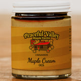 Maple Cream - Maple, Cinnamon, or Bourbon - Peaceful Valley Maple Farms