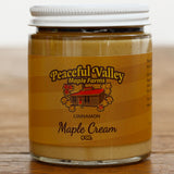 Maple Cream - Maple, Cinnamon, or Bourbon - Peaceful Valley Maple Farms